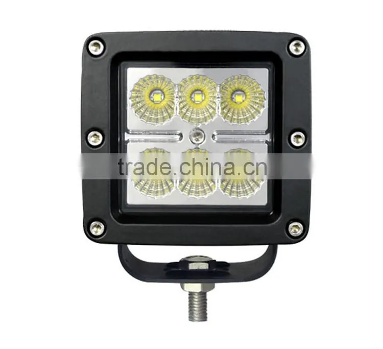 Hot-selling 3" Cube Light, 18W 4x4 Offroad Truck Cube Light