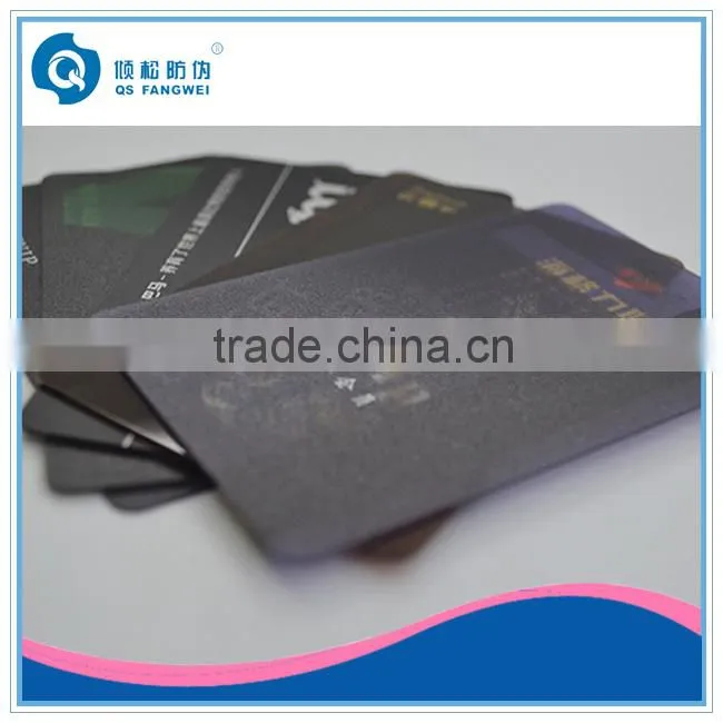Hi-Co magnetic stripe cards
