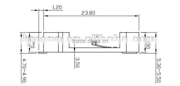 Best Price offer CR2032-8 SMT Battery Holder brown