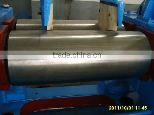 High efficiency rubber open mixing mill