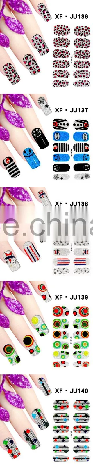 2016 New arrival water transfer nail decals nail art stickers Flower design nail art accessories
