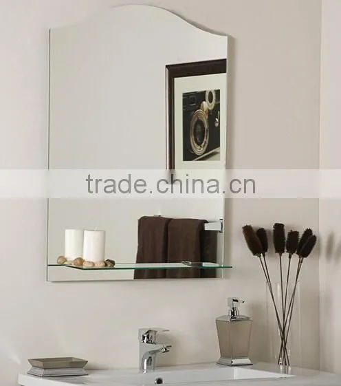 3mm frameless/unframed silver wall mirror cheap bathroom