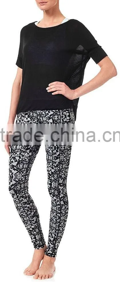 Ramax Custom Women Sport Oversized Short Sleeve T Shirt For Yoga Top