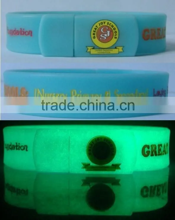 Plain Color Usb, Silicone Bracelets Usb, 1GB-32GB Usb