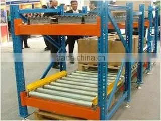 Easy assembly by direct factory dongguan adjustable gravity flow rack