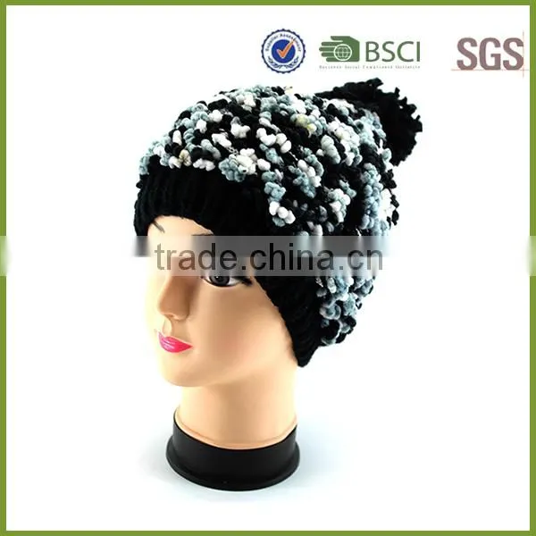 Colorful Girl Hats Blank Wholesale Knit Beanie
