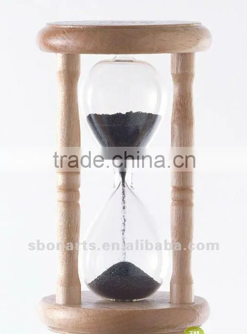 wooden sand timer in 30minutes