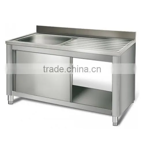 Icegreen Stainless Steel Corner Sink Cabinet