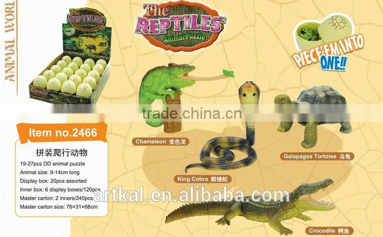 animal 3d puzzle toys tomato fish