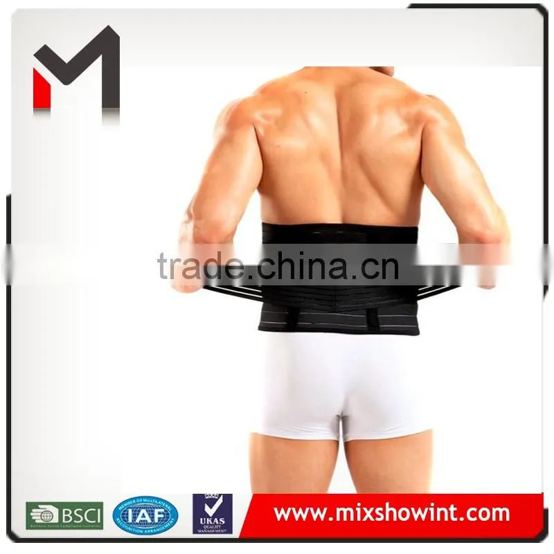 Elastic waist support belt