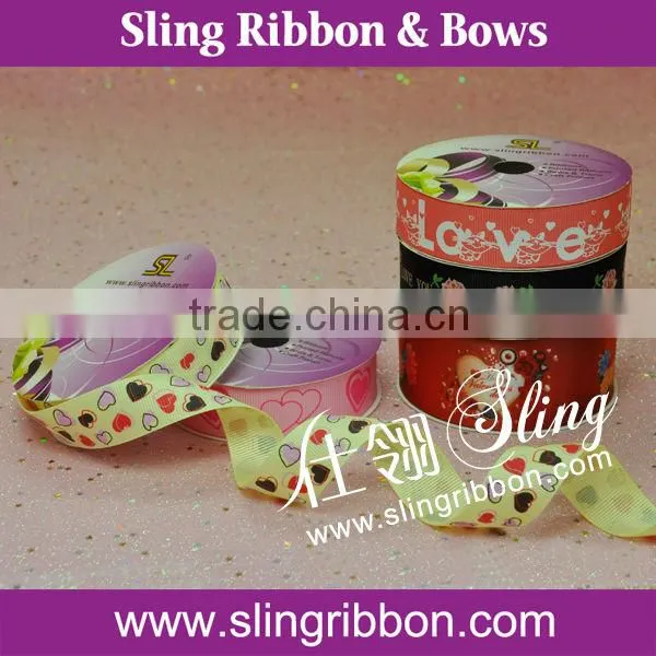 2015 Printed Ribbon For valentine's Day