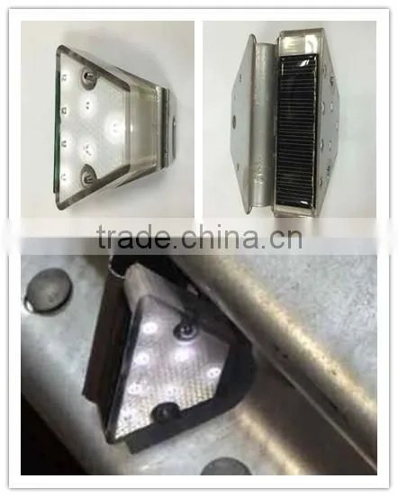 Solar LED reflective delineator , guardrail delineator