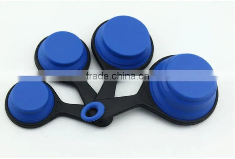 silicone meusuring cup different capacity FDA LFGB