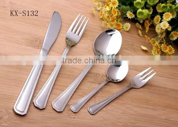 Fashion Design Stainless Steel Cutlery - KX-S132