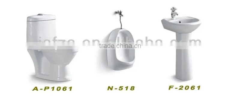 F05 Hot selling ceramic round bowl shape basin, colored basin white inside and red outside wash basin