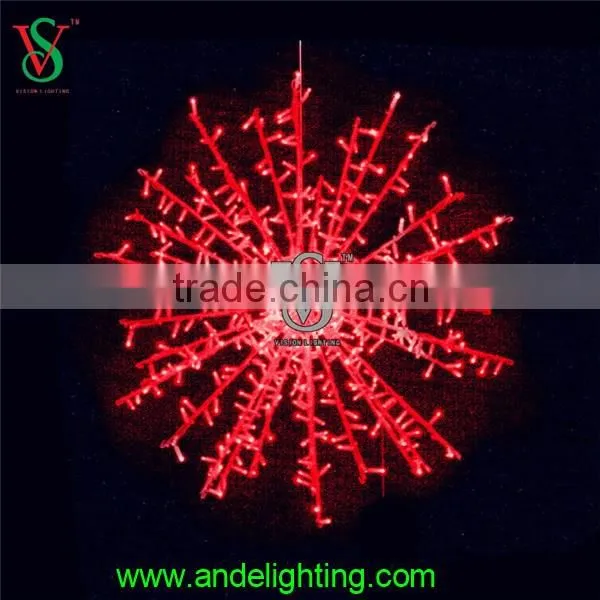 2016 new design shopping mall decoration hanging ball light for sale