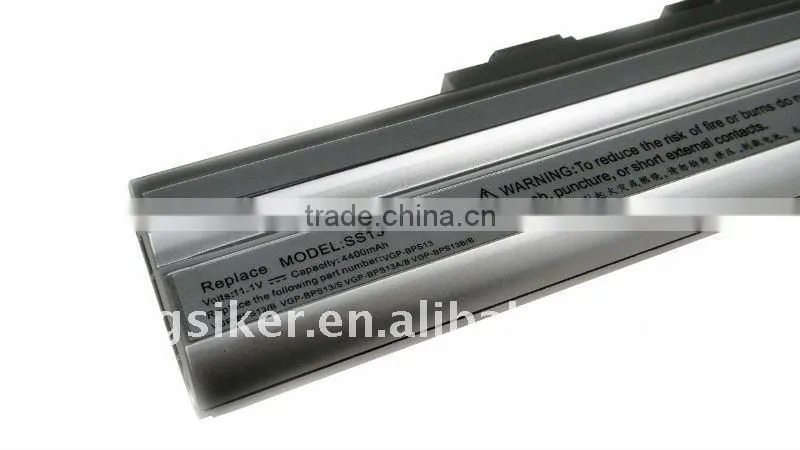 Generic laptop battery replace for SONY VGP-BPS13/B Battery no CD