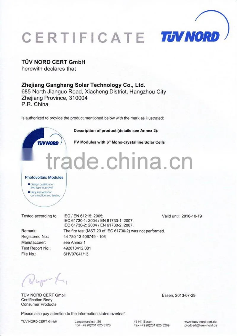 High Transparent Amorphous thin film solar panel