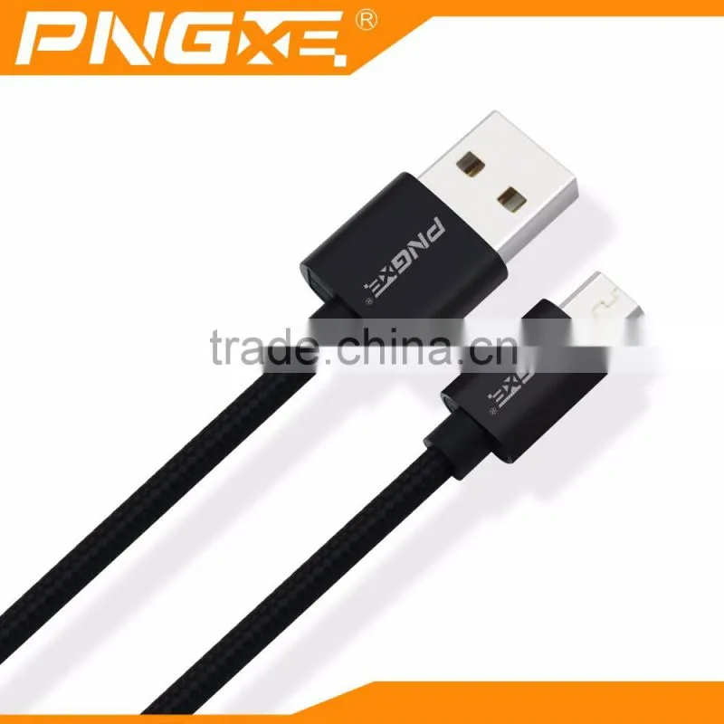 Wholesale colorful braided fast charging android usb cable for iphone charging cable