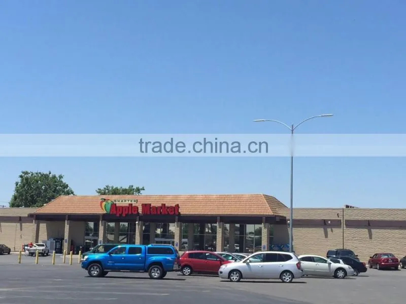 IP67 TUV GS LVD EMC Listed 40W-280W Stainless Steel Street Light Pole
