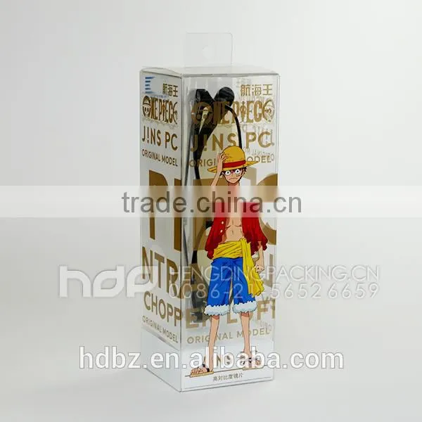 custom clear wine glass box with printing,blister