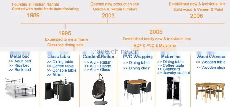 stainless steel metal frame mirror