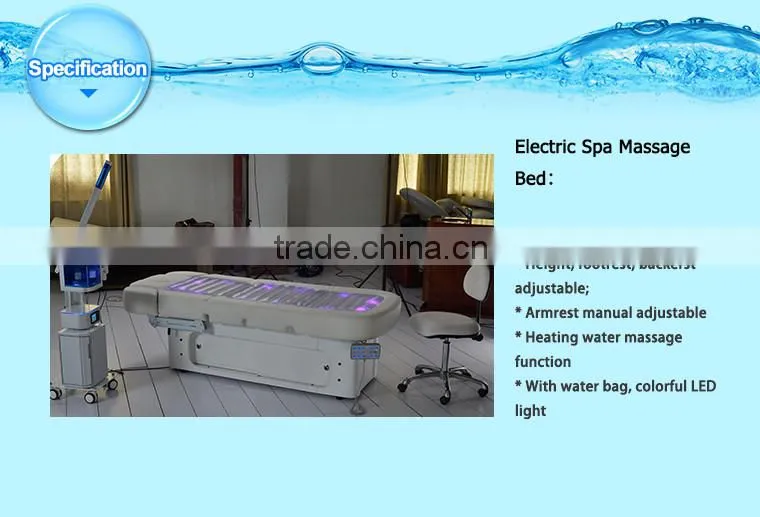 Doshower body choice water massage table with disposable massage table cover