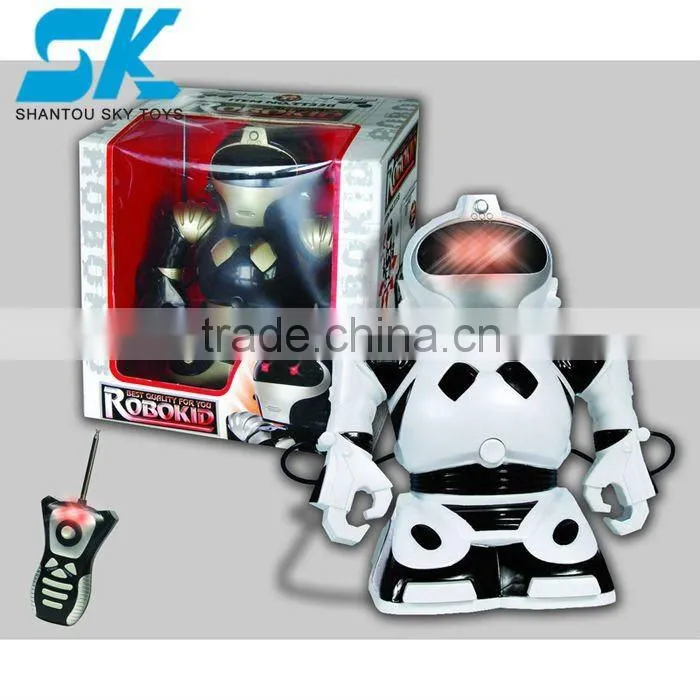 RC robot with light,music and recording, rc cartoon robot toys, educational rc toys 2012 hot selling big scale infrared RC Robot