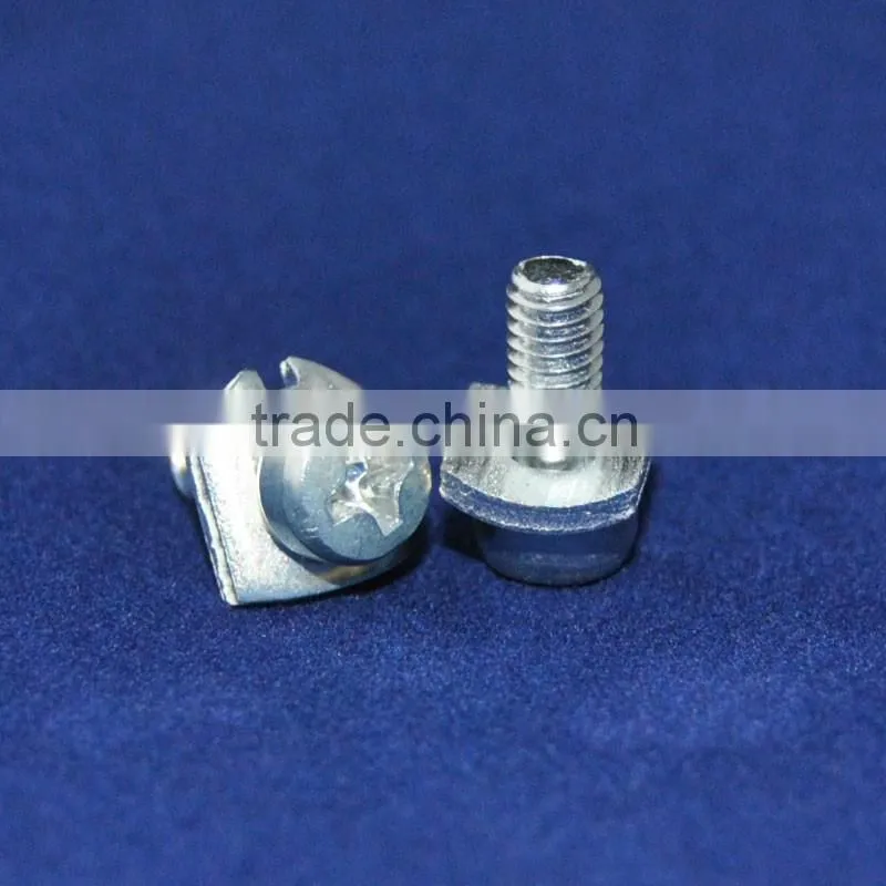 China specialized production motor parts assembly screw with bolt nut washer