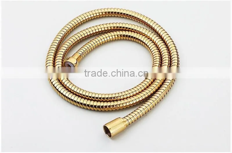 SUS 304 flexible hand shower hoses clip ,1.5 meter long shower hose clip