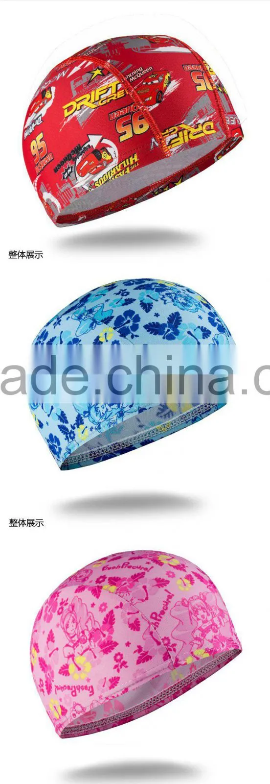 CNYE Children Cartoon Swim Cap Fetish Extra Large Swim Cap Nemo Kid Swim Caps.100% New Competition Silicone!!