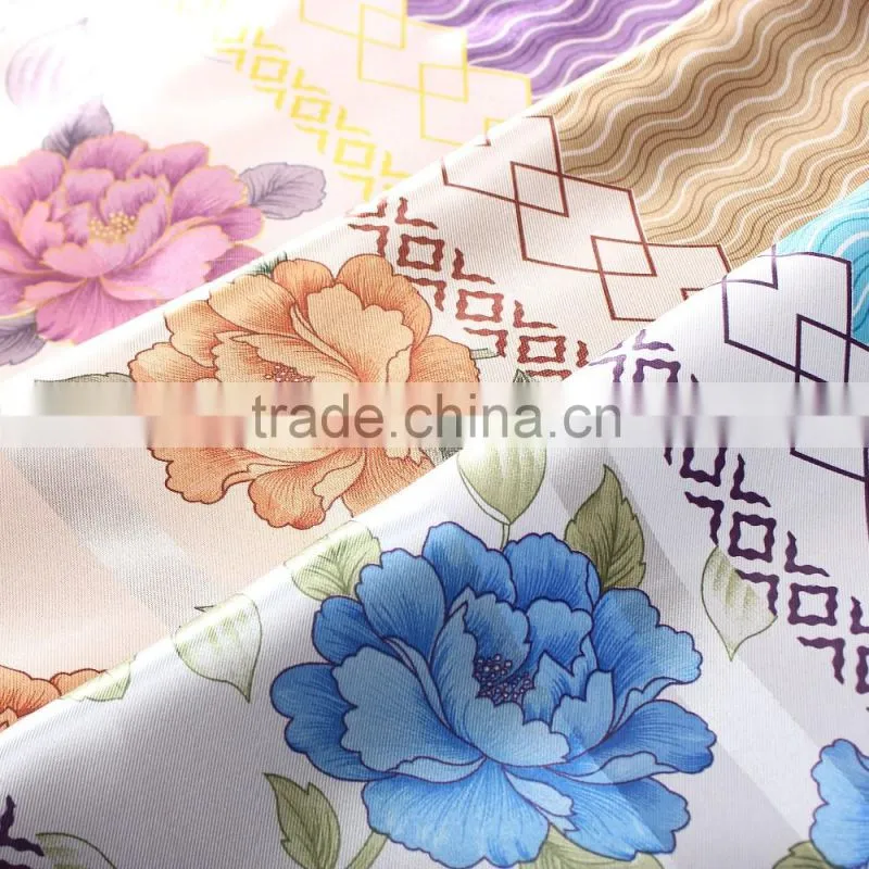 2015 special design border print fabric for curtain