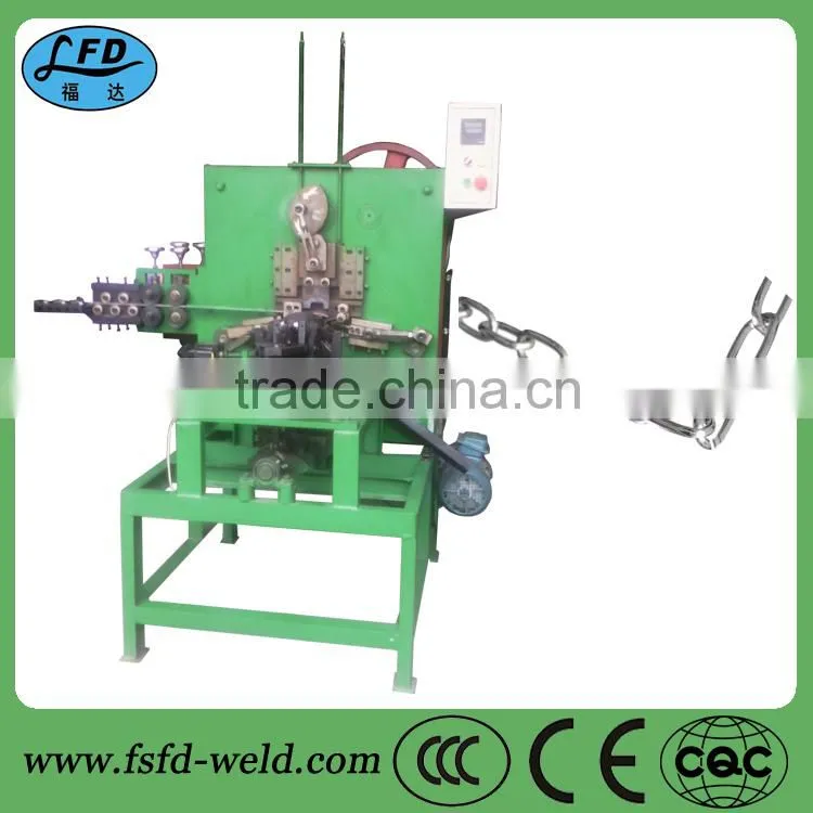 Bar bending machine iron chain making machine