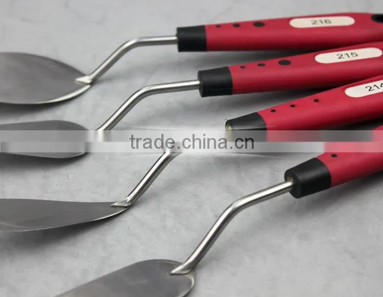 plastic handle stainless steel palette knife