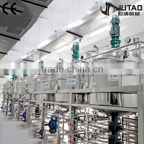 Steam heating stainless steel liquid agitator