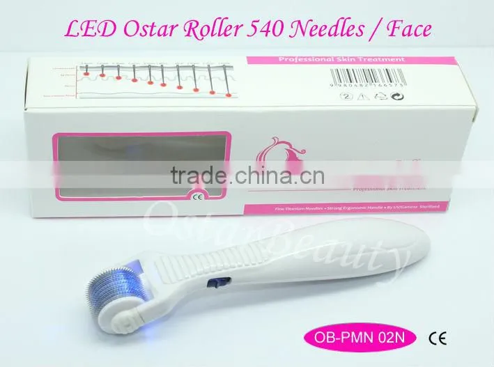 (OEM Service) 2013 Face Roller Red Light Therapy Micro Needle System OB-PMN 02