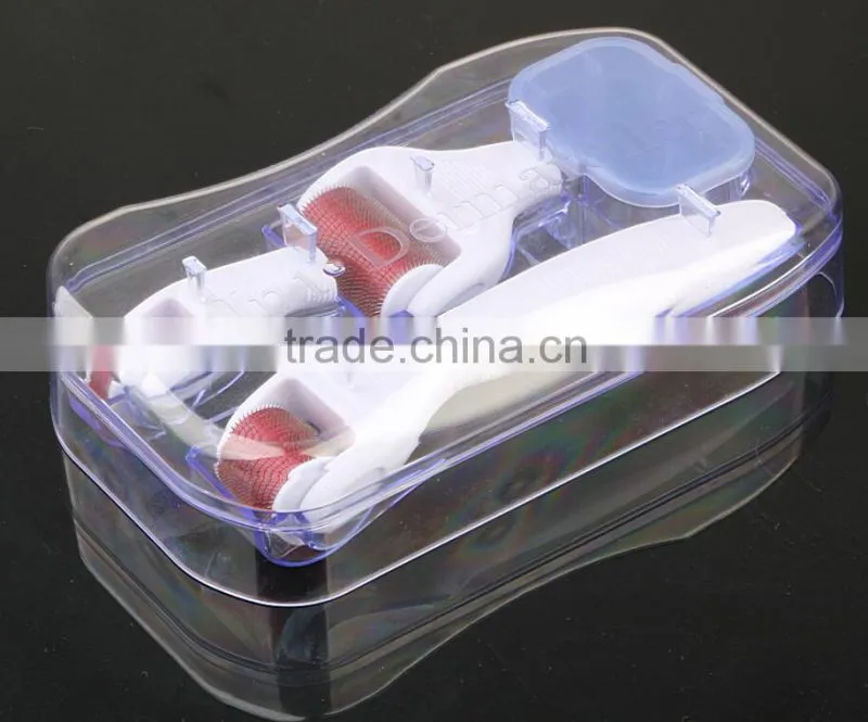 3 seperated rollers mirconeedld derma roller 4 in 1 for scar removal