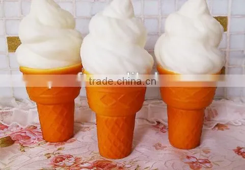 High Quality Top Imitation Artificial KFC Ice Cream Cone Fake Food Model Crafts- Yiwu Sanqi Crafts Factory