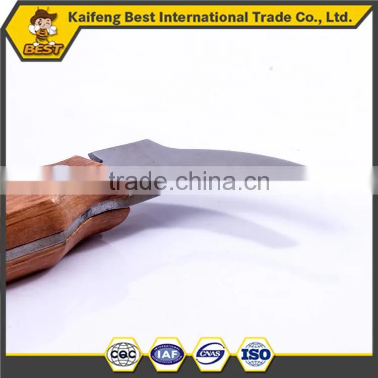 Best quality stainless steel uncapping knife/cutting knife with wooden handle