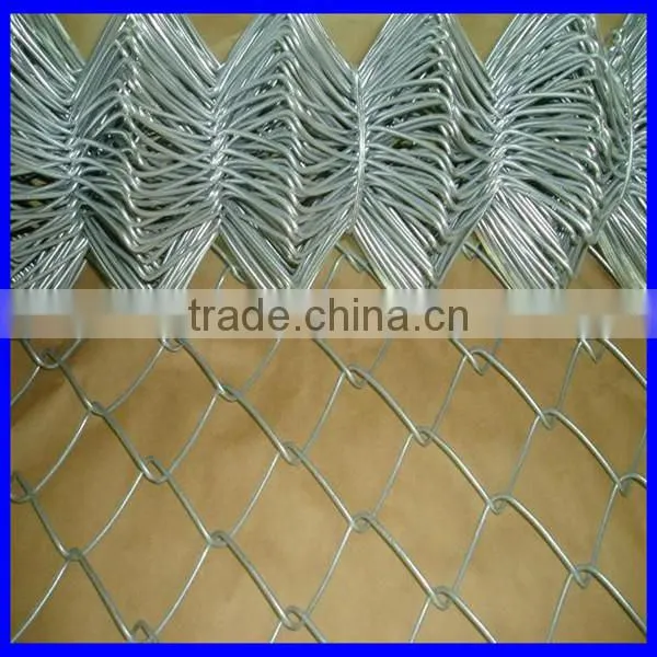 pvc coated iron chain link fence