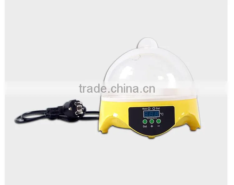 HHD 96% Hatching Rate Cheap Price Automatic Chicken Egg Incubator Hatching 7 Eggs For Sale Edward Brand From China