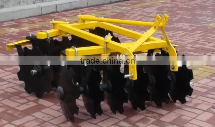 chinese disc harrow small farm equipment for 3 point linkage mini tractor