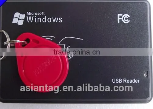 2014 China plastic cheap rfid keyfob tag