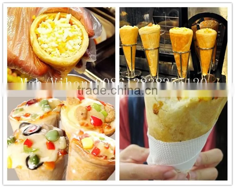 Commercial pizza cone moulding machine pizza cone machine