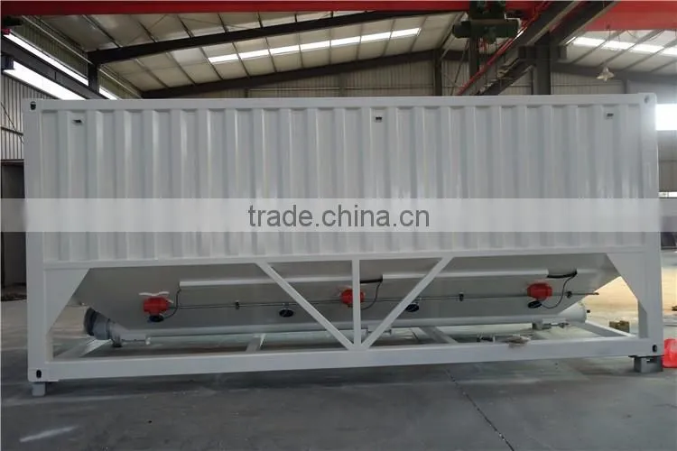 horizontal container cement silo made in china for sale