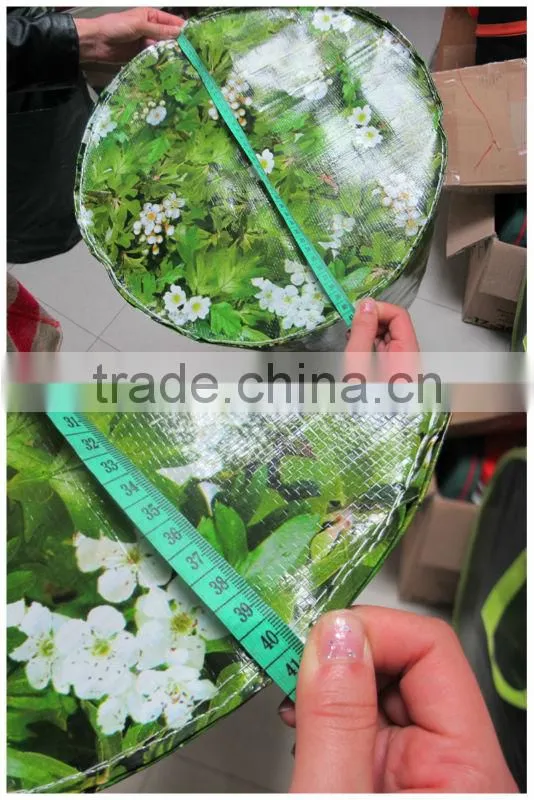 fashion pp garden bag with 3 handles
