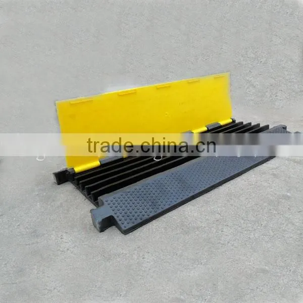 Guard profile cable bridges hose protector hose ramp fire hose ramp