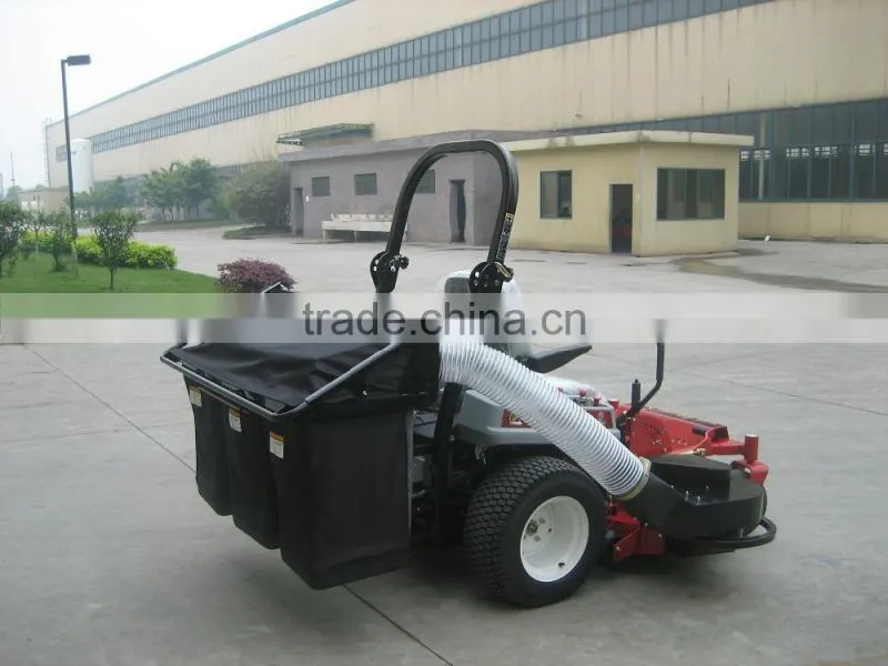 60" 27HP Zero Turn Riding Mower with Sun Shade & Grass Catcher