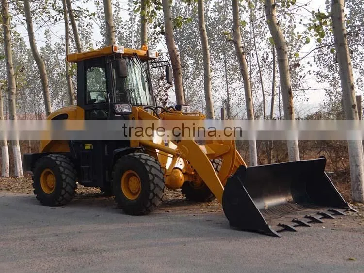 1.6T ZL16F CE Certified Europe Market wheel loader with forks