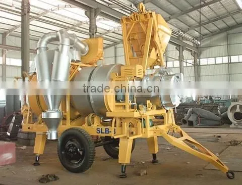 mini mobile asphalt machine SLB8 asphalt plant machine